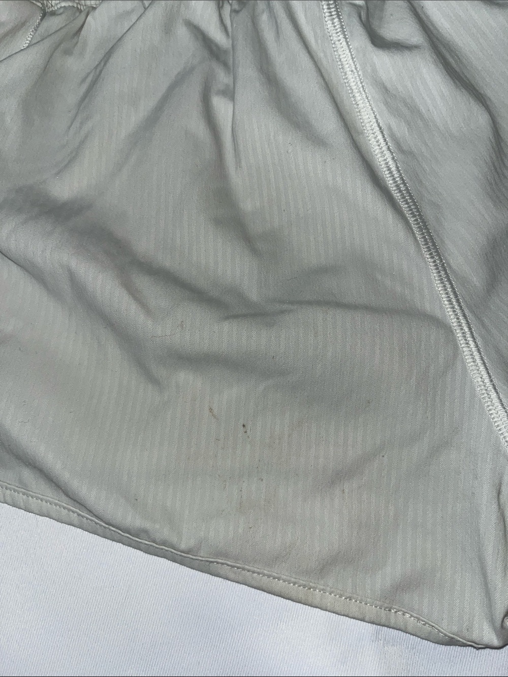 lululemon athletica White Running Shorts with Reflective Accents - Picture 4 of 6